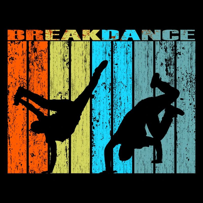 breakdance retro vintage Geschenk