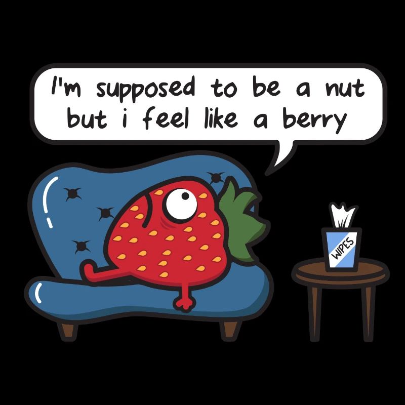 Strawberry Supposed Nut Fruit Feeling Therapy Sofa