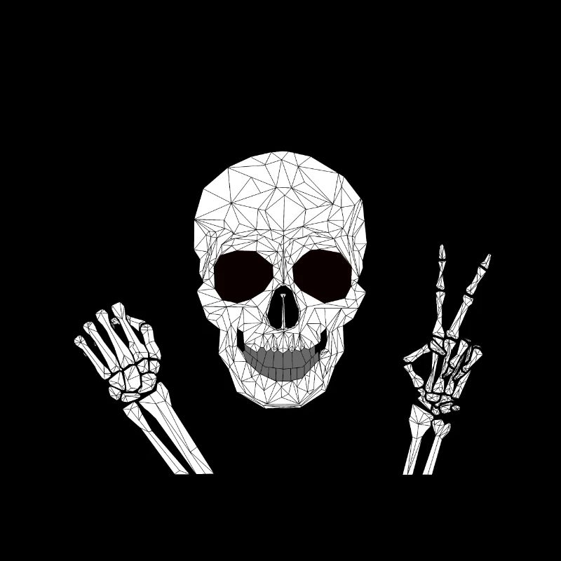 Peace Skull, Totenkopf