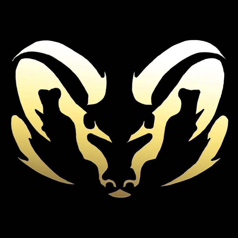 Widder gold Sternzeichen Tattoo Geschenk