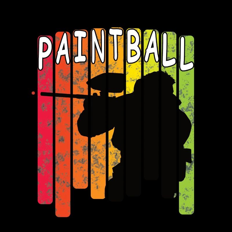 Graphique de couleurs de paintball