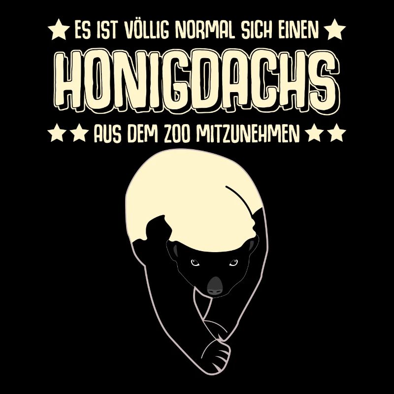 Honigdachs Witz Badger Honig Dachs