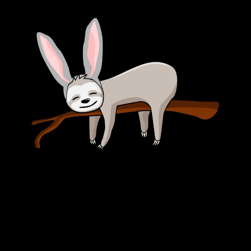 Easter Rabbit Sloth Rabbit Easter