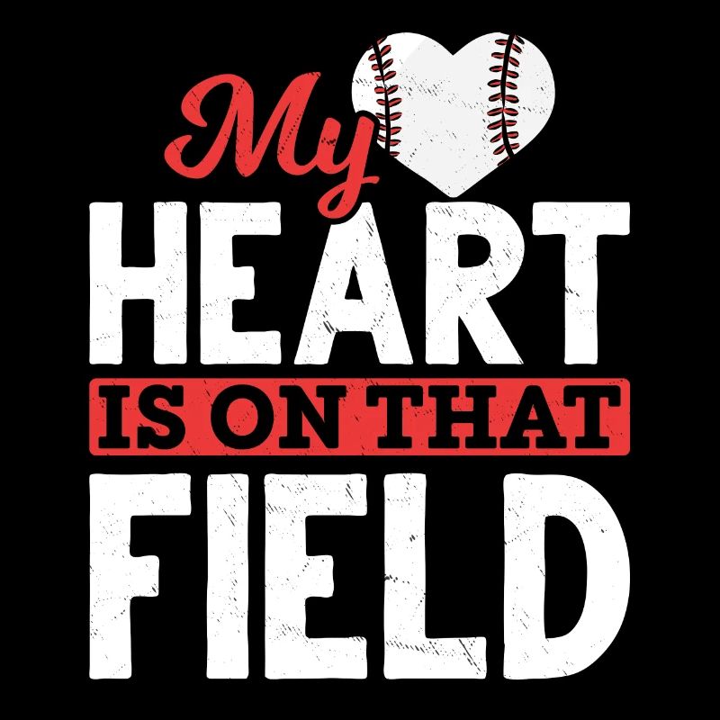 Kinder Baseball Softball Mama Baseball Herz
