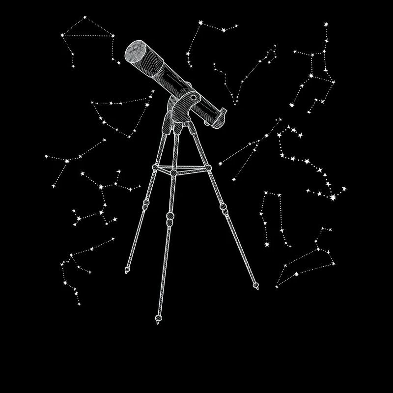 Telescope Stars Space Lovers Astronomer