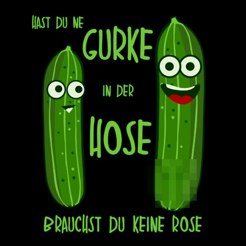Gurke in der Hose Witz mit Gurken