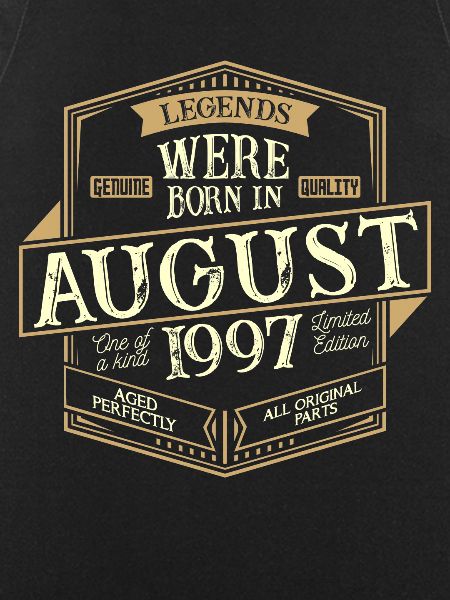 August 1997 Birthday Man