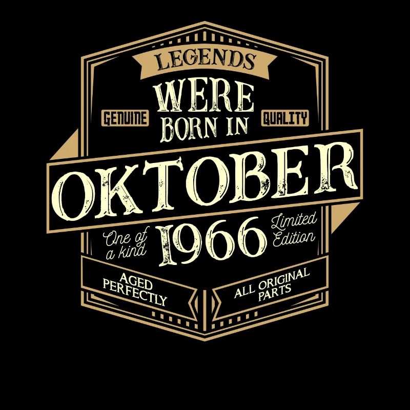 October 1966 birthday man