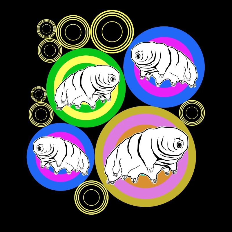 Tardigrade Retro Water Bear Tardigrades