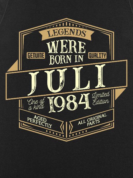 July 1984 Birthday man