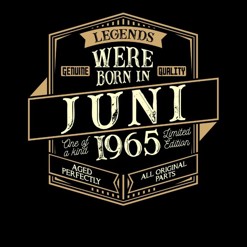 Juni 1965 Geburtstag Mann