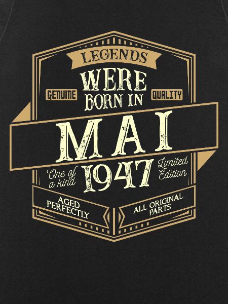 May 1947 Birthday Man