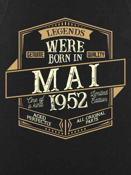 May 1952 Birthday Man