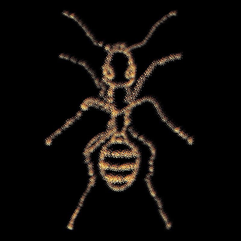 Fourmis Rétro Insecte Fourmi
