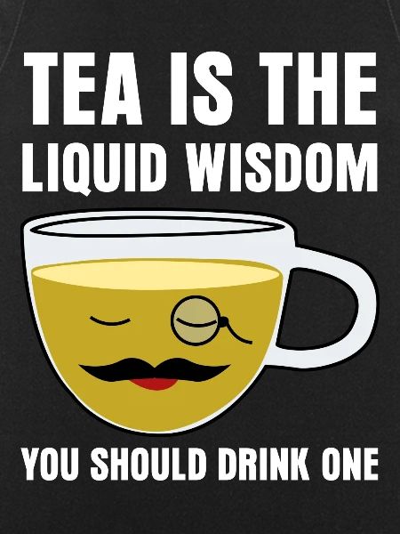Teetrinker Teetasse lustig Teebeutel Tee