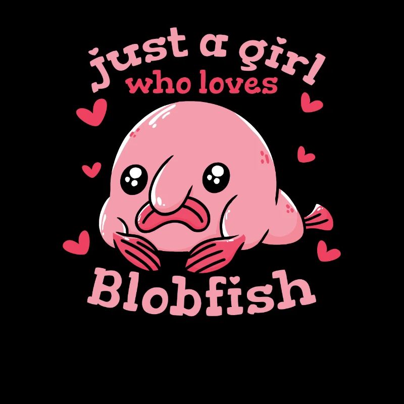 Blobfish Poisson Funny Blob Blobby Blobfish