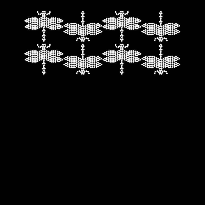 Libellules insectes de type pixel libellule