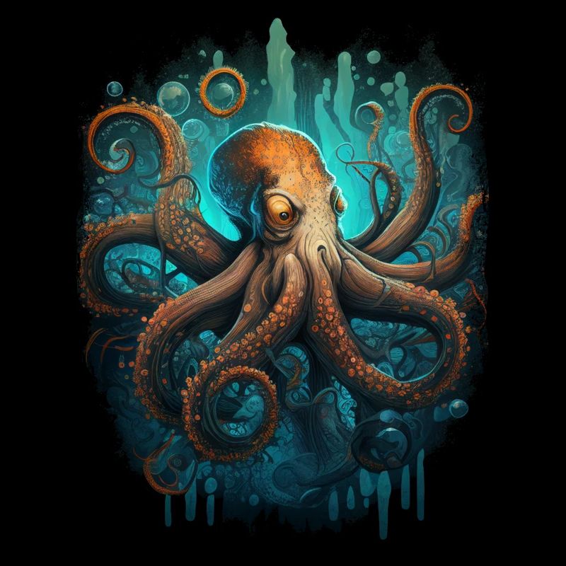 Octopus Kraken Cuttlefish Tier