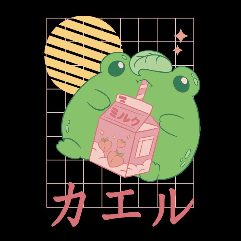Erdbeermilchfrosch Japanisch
