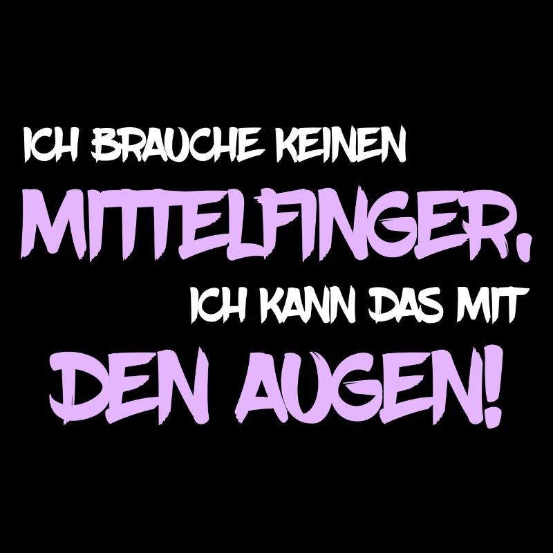 Ich brauche keinen Mittelfinger