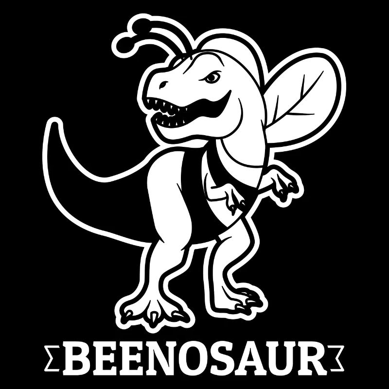 Beenosaur - Bees Honey Dinosaur Reptils Gift