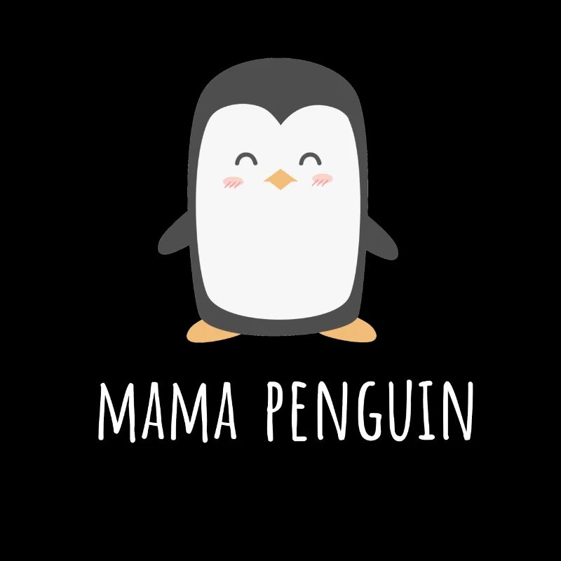 Penguin Mama - Cadeau drôle de maman mignonne