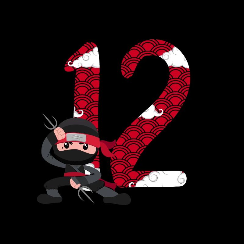 12. Geburtstag Junge Ninja 12 Jahre Ninja Kostüm