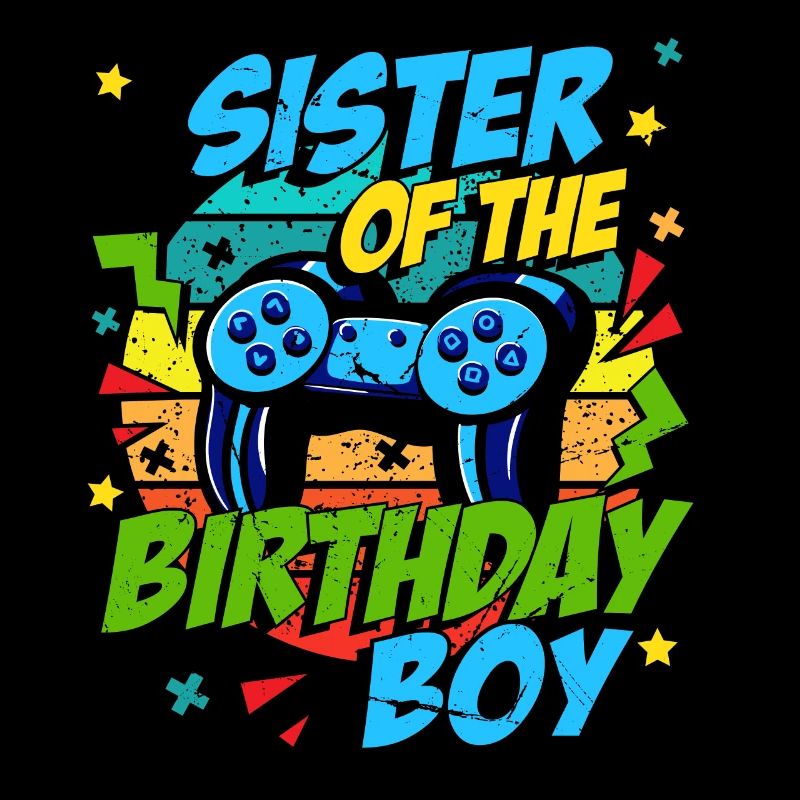 Geburtstag Schwester Zeit zum Leveln Level Up game