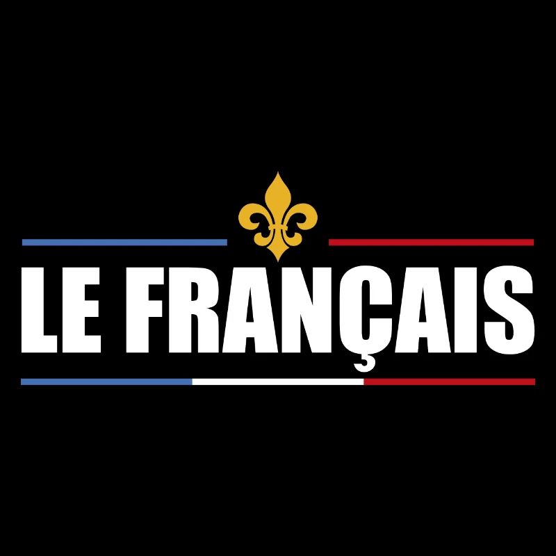 Le français | Fleur de Lys | Cadeau patriote