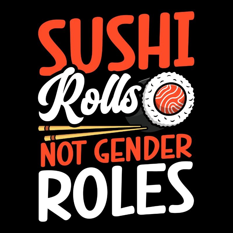 Sushi-rollen Keine Geschlechterrollen