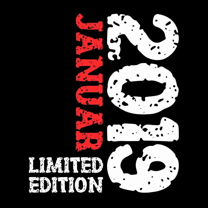 2019 Januar Limited Edition Geburtstag Geschenk