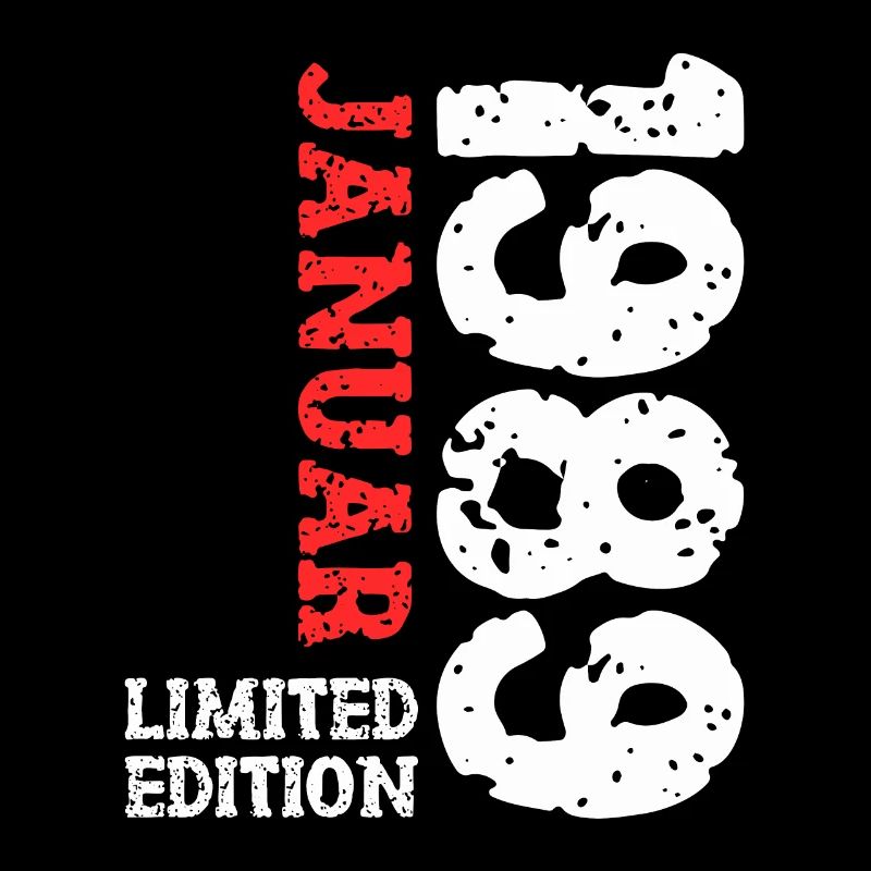 1989 janvier édition limitée déco tenue d’anniversaire