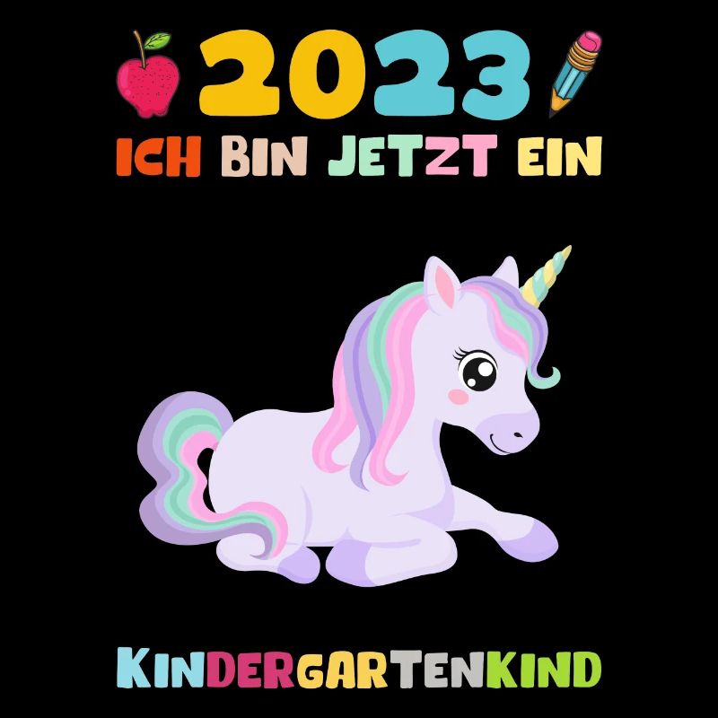 Kindergarten 2023 Einhorn Mädchen Tochter Kita