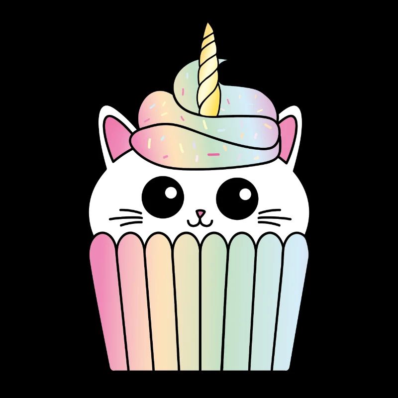 Cadeau de grignotine muffin chat licorne caticorne chat