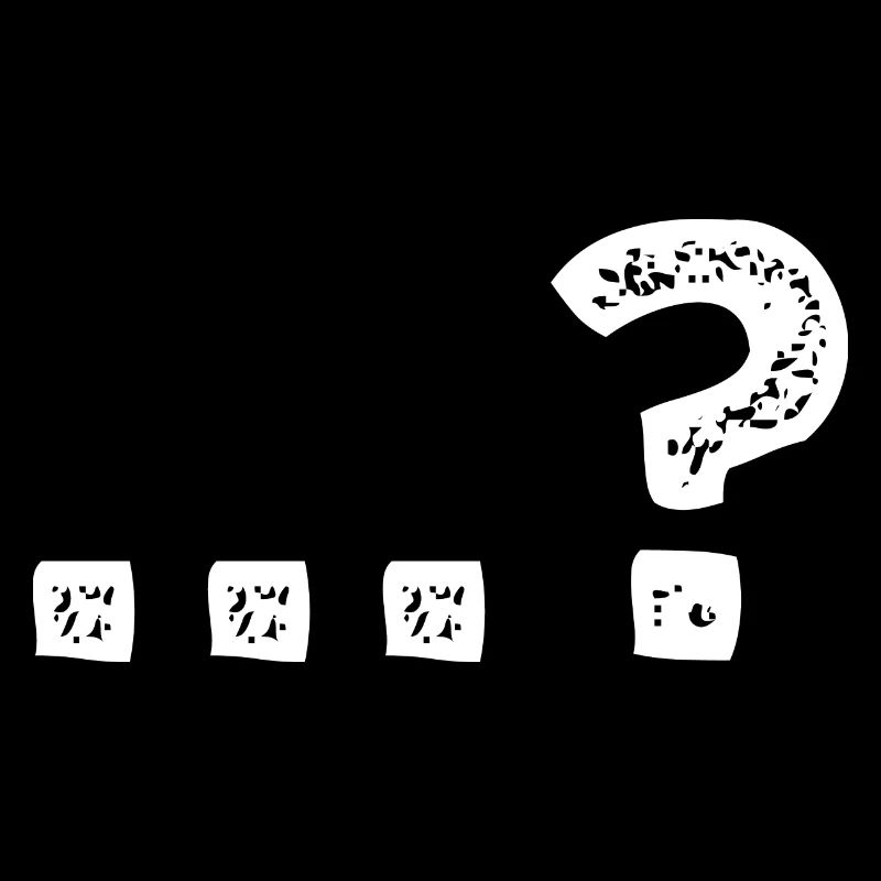 Question question mark interpretation ...?