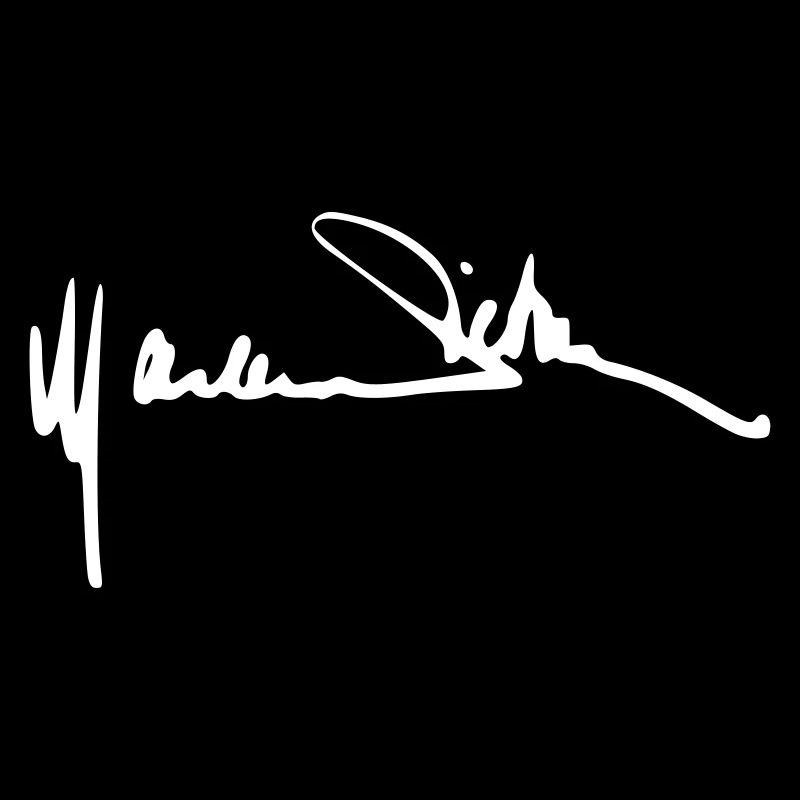 Marlene Dietrich autograph