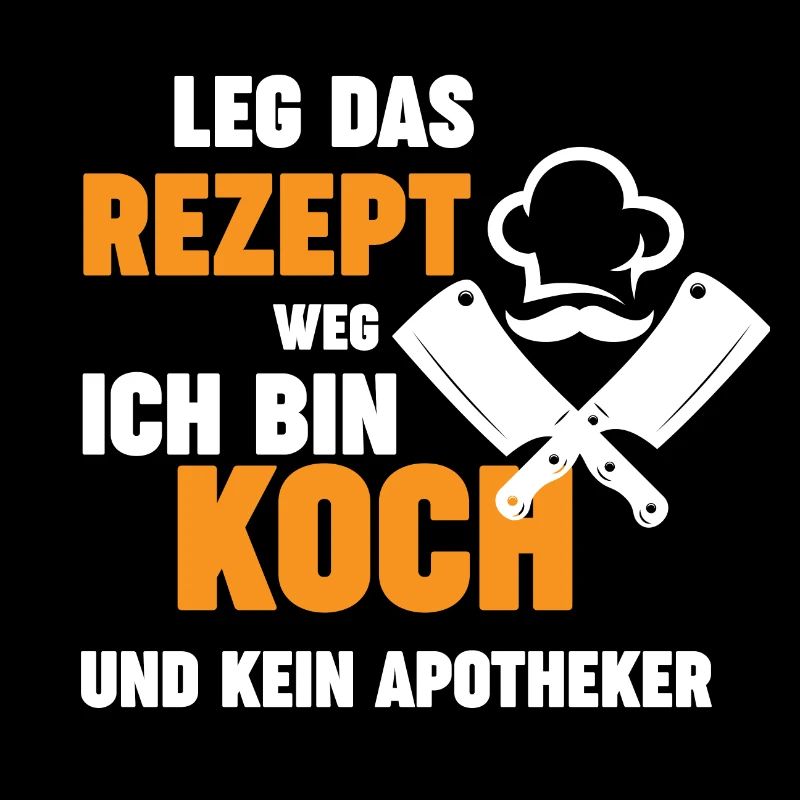 Ich Bin Koch - Witziges Koch Design
