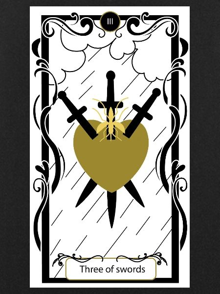 three of swords