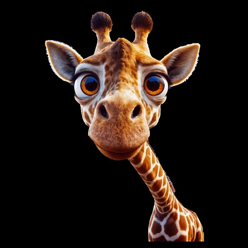 giraffe schielt