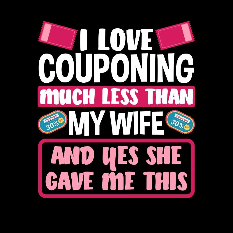 Lustiges Extrem Couponing Coupon Geschenk