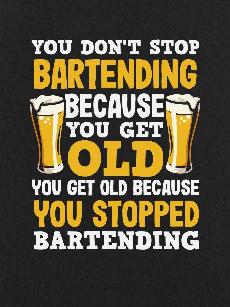 Lustiger Barkeeper Spruch Barkeeper Geschenk