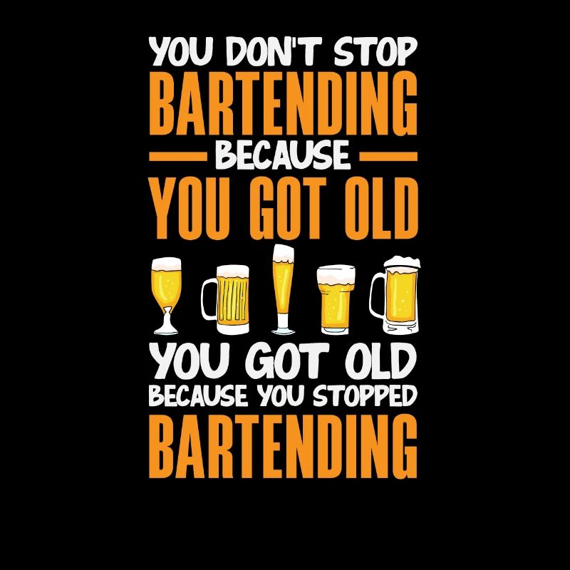 Funny Bartender Saying Bartender Gift