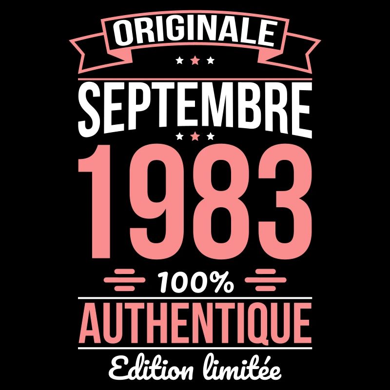 Anniversaire 40 ans - Originale - Septembre 1983