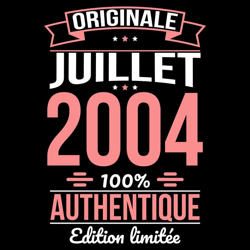 Anniversaire 20 ans - Originale - Juillet 2004