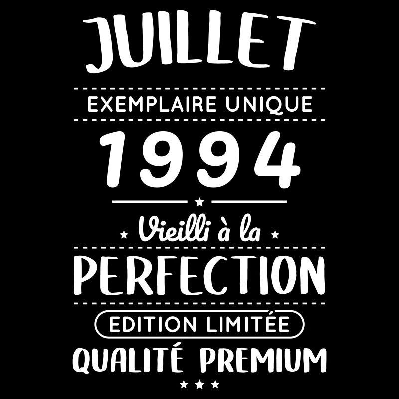 30-jähriges Jubiläum - Juli 1994 Perfektion