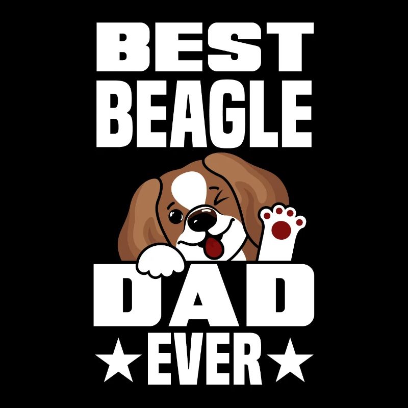 Funny Beagle Gift Beagle Papa Beagle Dad