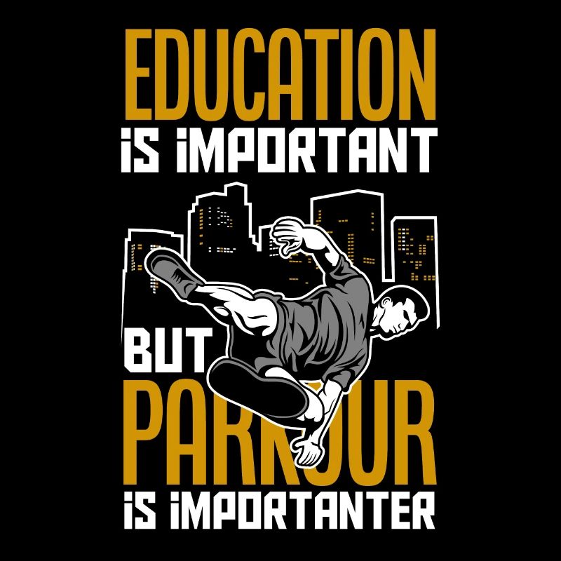 Funny Parkour Runner Freerunner Gift