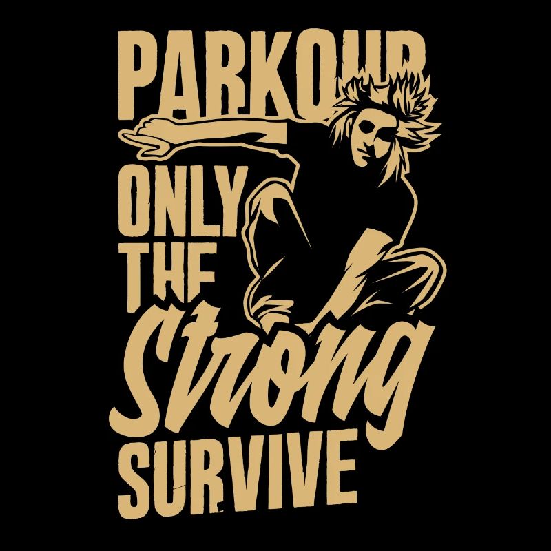 Funny Parkour Runner Freerunner Gift