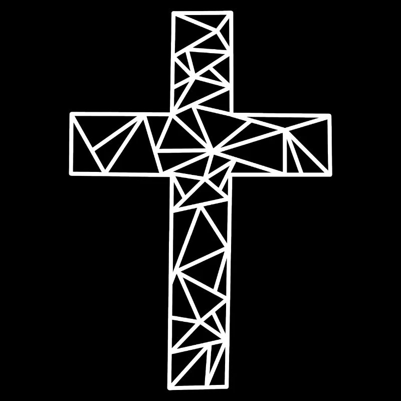 Kreuz Geometrisch Linien