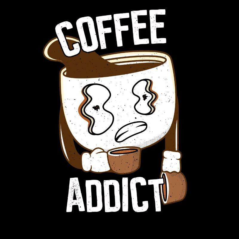 Süchtig nach Kaffee - Cafe Sucht
